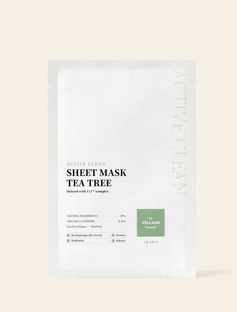 Active Clean Sheet Mask Tea Tree