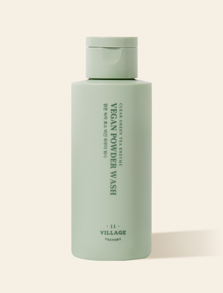 Clear Green Tea Enzyme Vegan Powder Wash